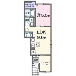 プラシードの物件間取画像